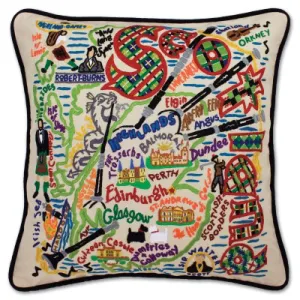 SCOTLAND PILLOW BY CATSTUDIO