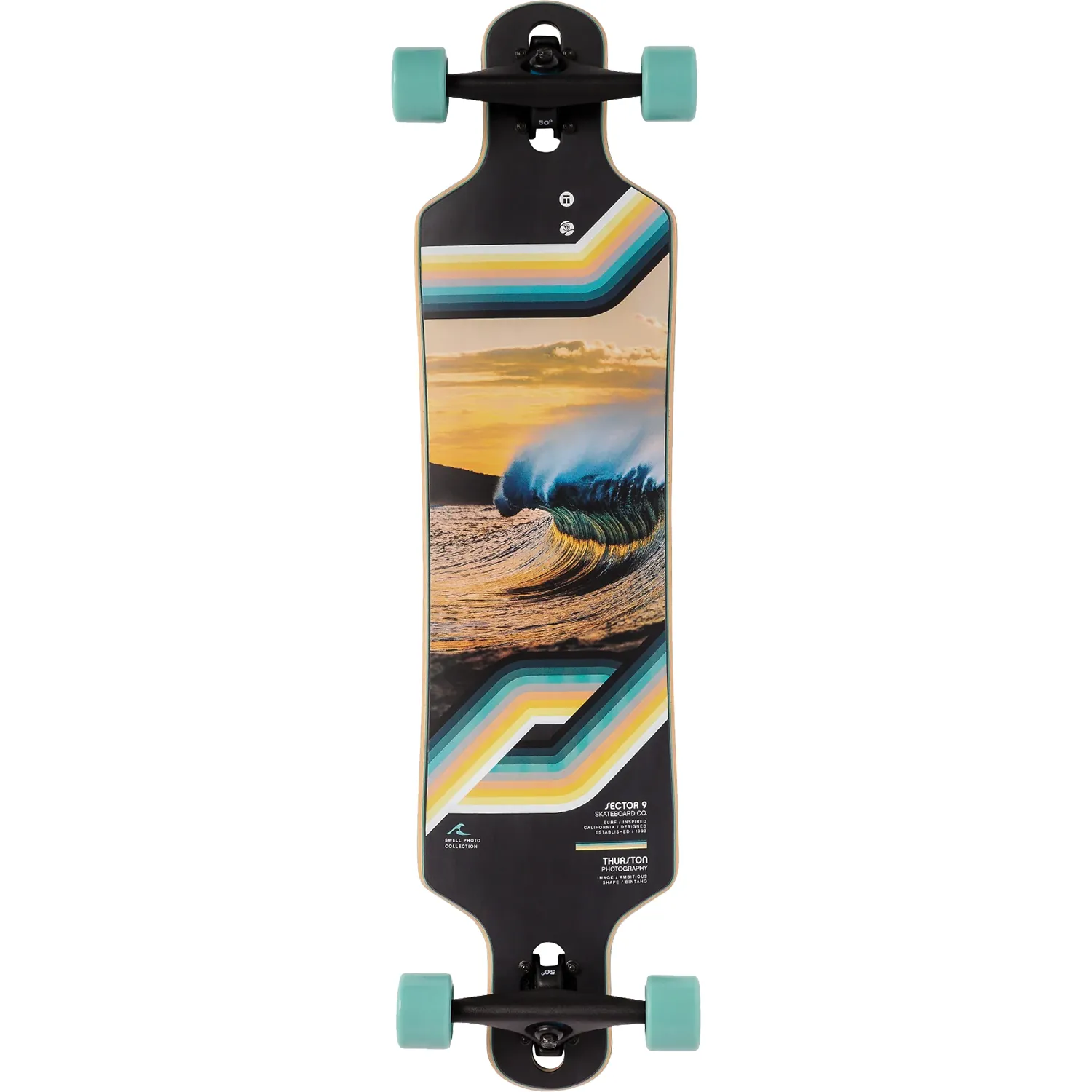 Sector 9 Bintang Bend Complete Longboard - 9.25"