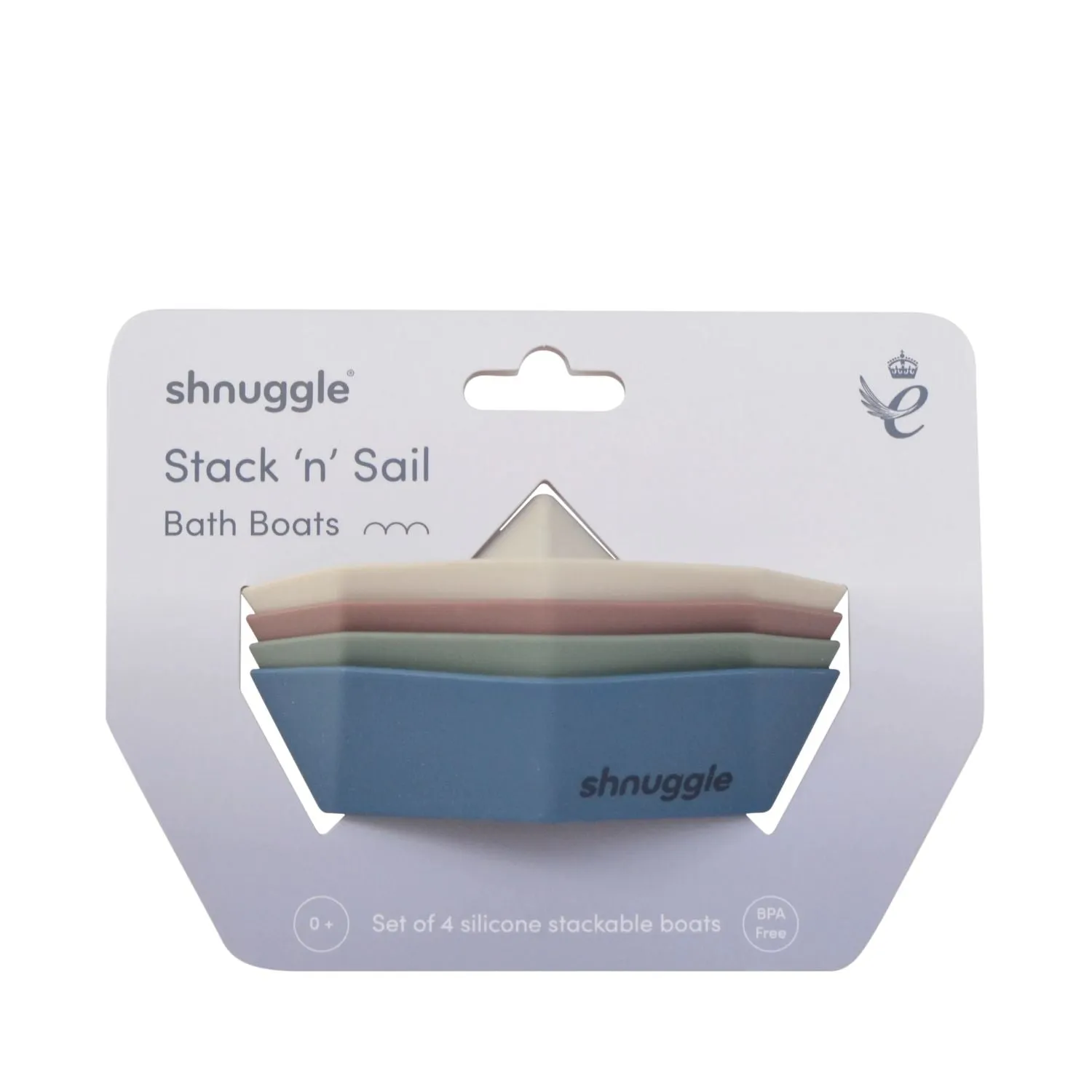 Shnuggle Stack 'n' Sail Bath Boat Toys