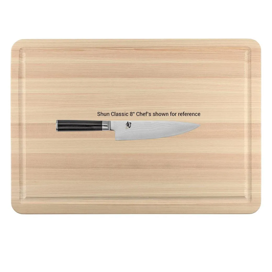 Shun Hinoki Cutting Board