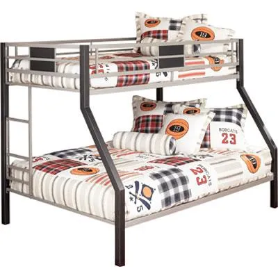 Signature Design by Ashley Dinsmore B106-56 Twin/Full Bunk Bed with Ladder