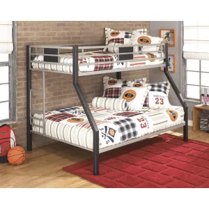 Signature Design by Ashley Dinsmore B106B11 Twin over Full Bunk Bed with Mattresses