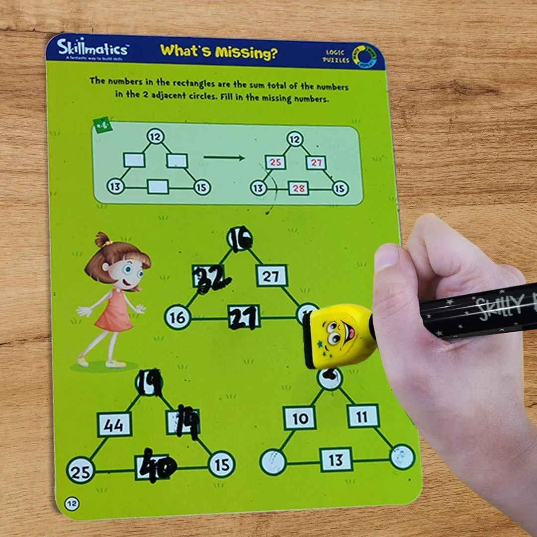 Skillmatics - Educational Game: Logic Puzzles (6-99 Years)