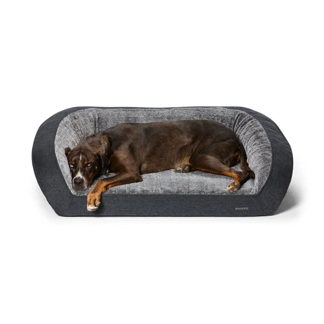 Snooza Ortho Sofa Chinchilla Dog Bed Large