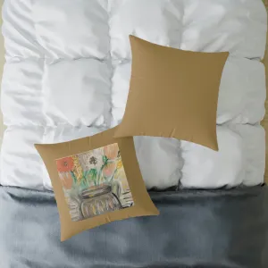 The Greg in Bronze Spun Polyester Pillow