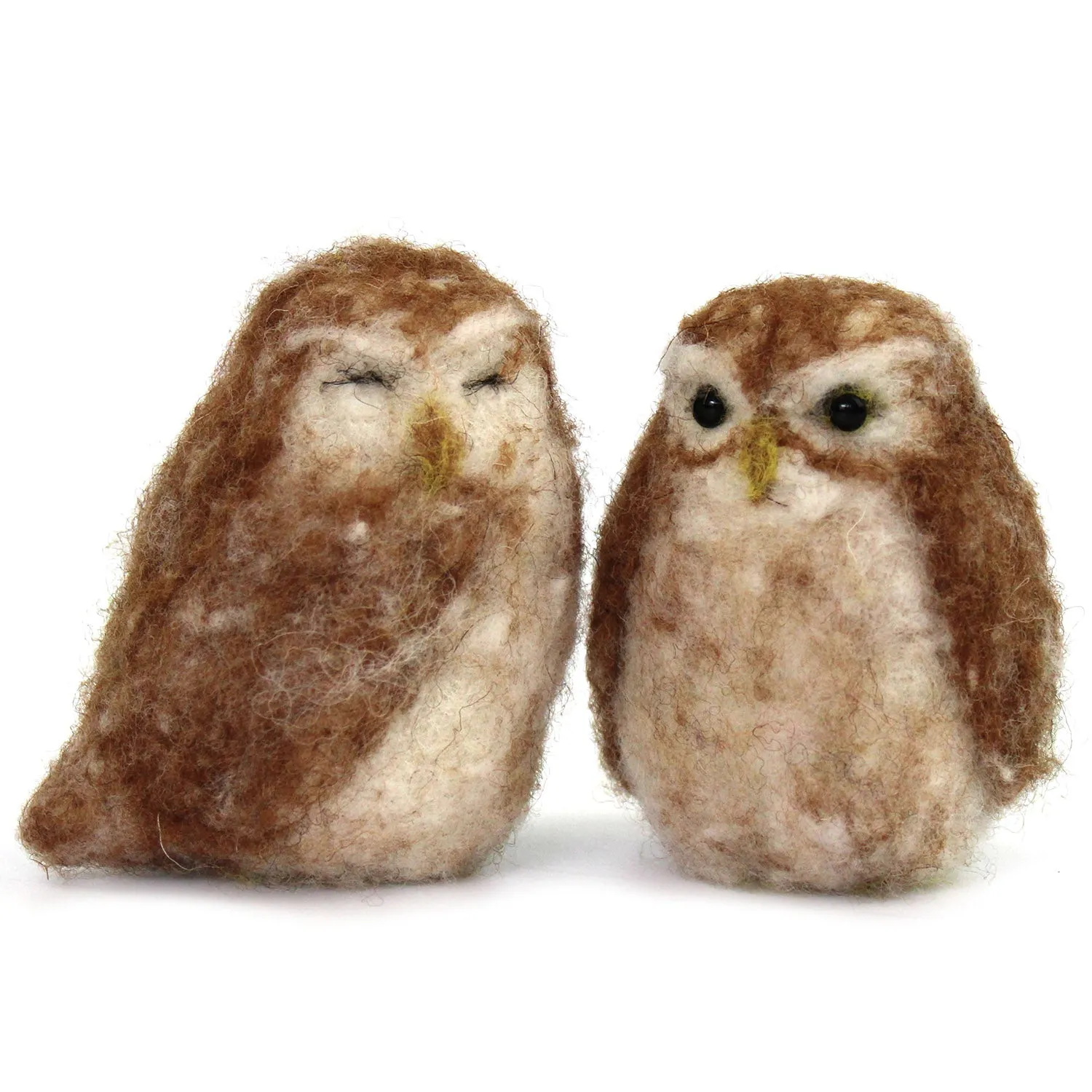 The Makerss - Small Little Owl Needle Felt Kit