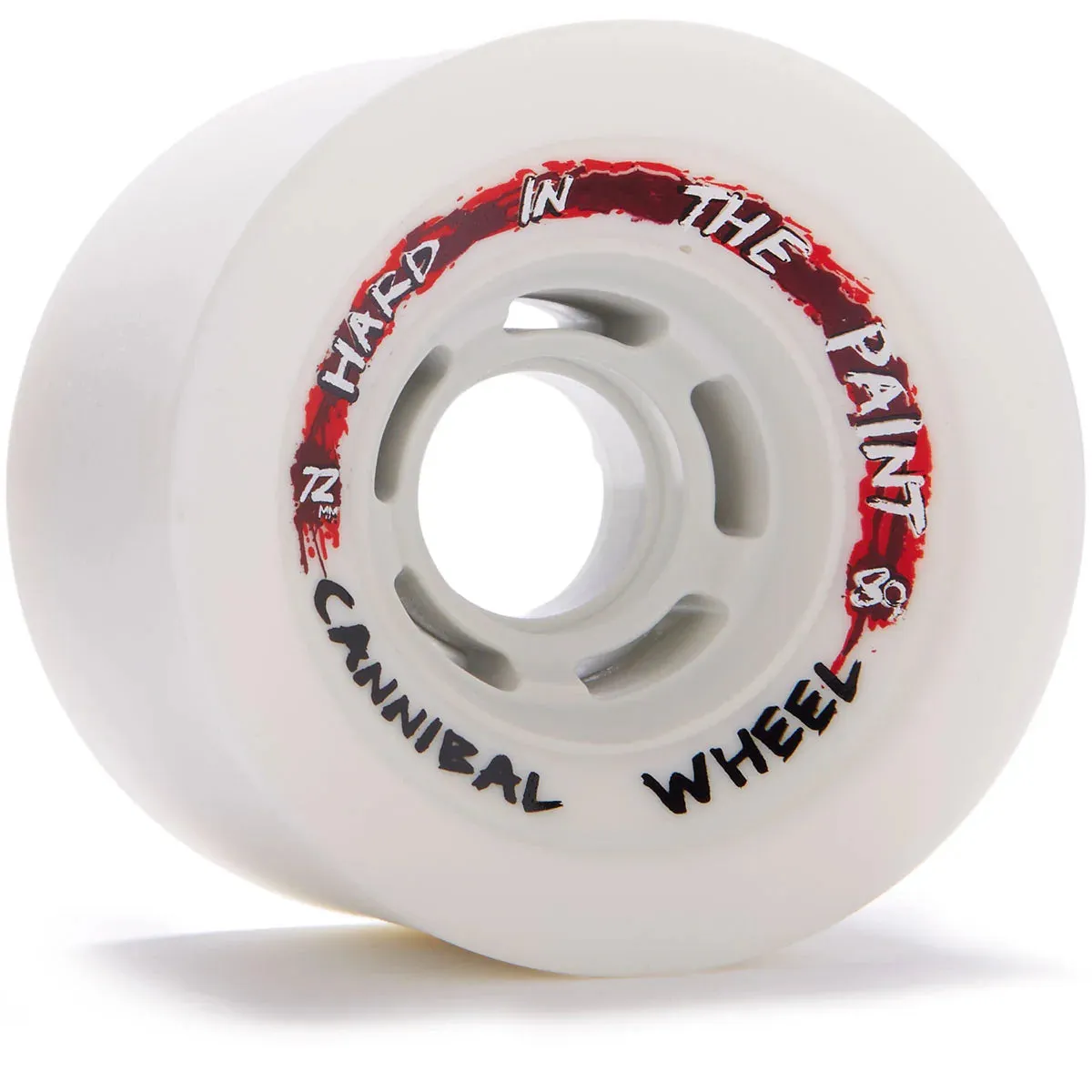 Venom HITP Cannibals 72mm 80a Longboard Wheels - White (Set of 4)