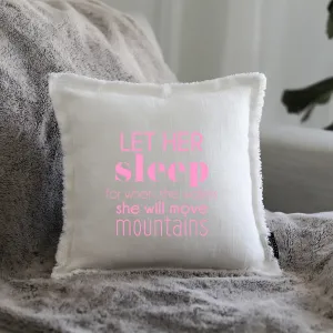 Wildwood Let Her Sleep Gift Pillow