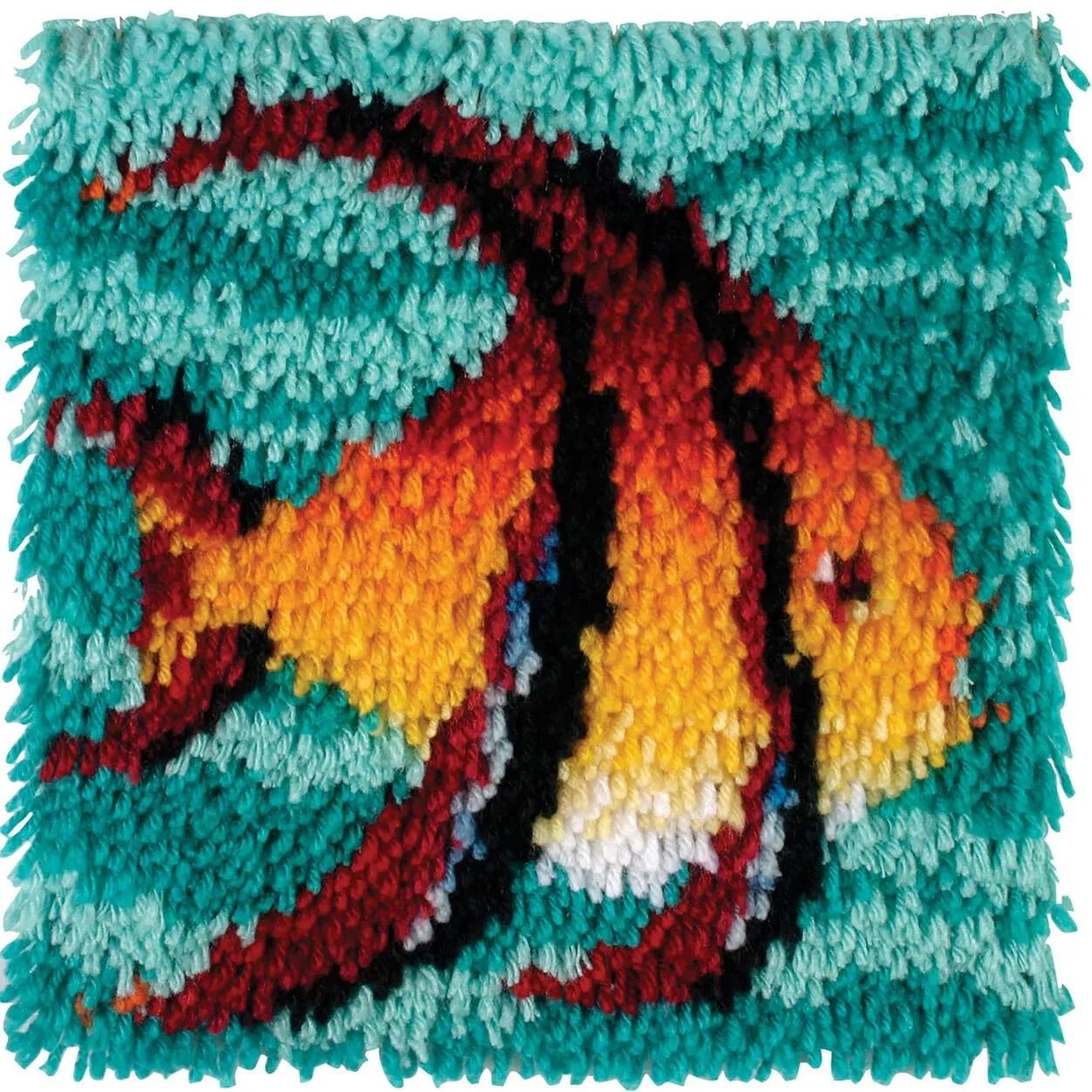 WonderArt Angel Fish Kit 12" x 12", Discontinued items