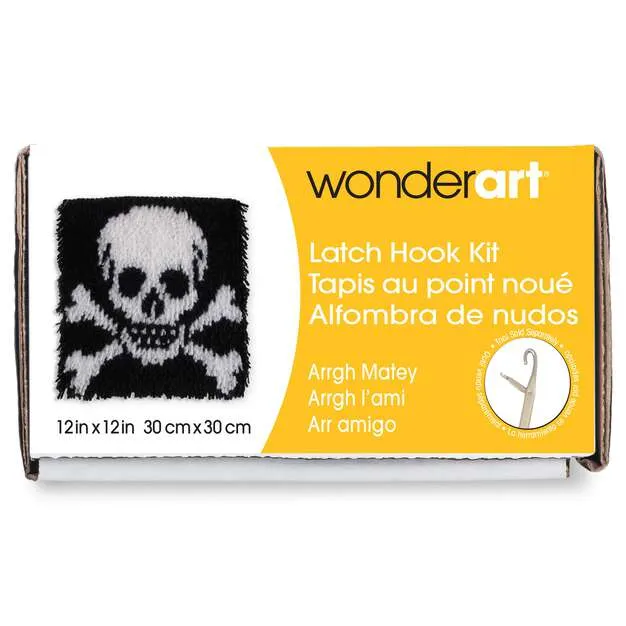 WonderArt Arrgh Matey Kit 12" x 12", Discontinued items