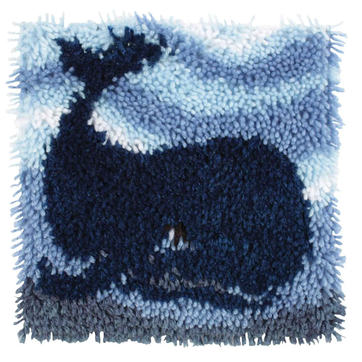 WonderArt Big Blue Whale Kit 12" x 12", Discontinued items