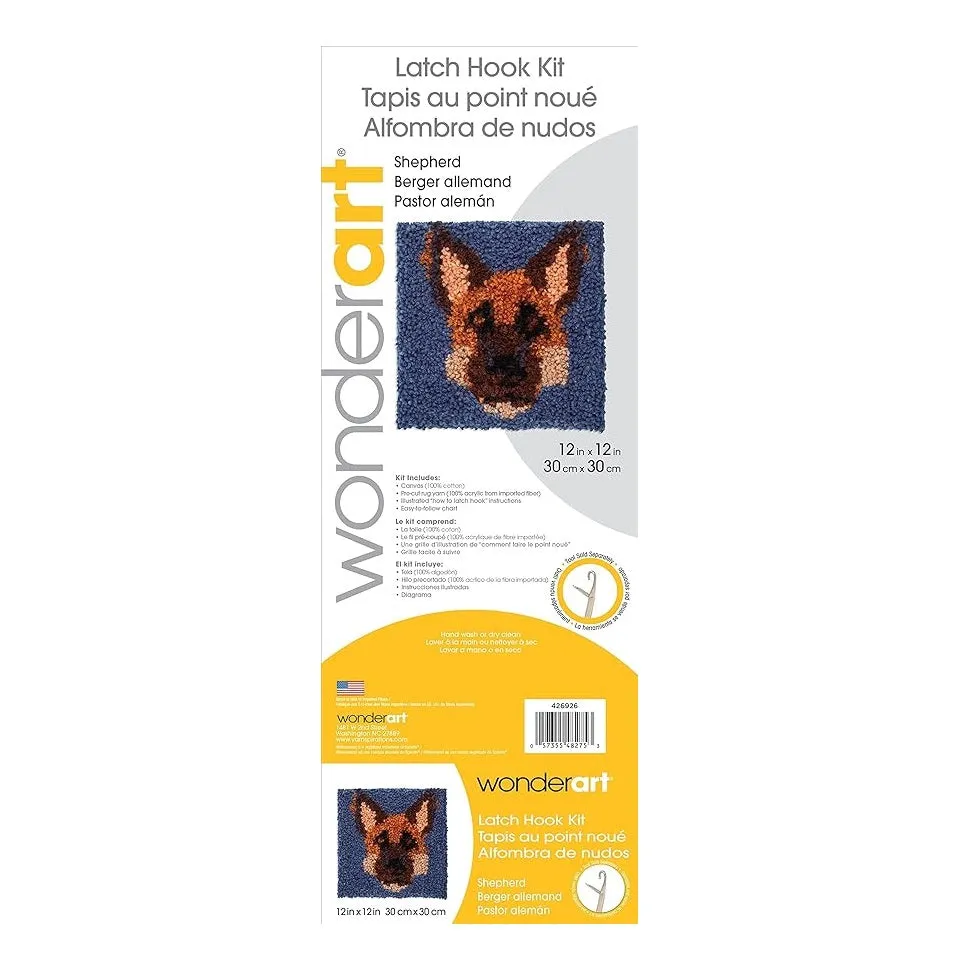 WonderArt Shepherd Kit 12" x 12", Discontinued items