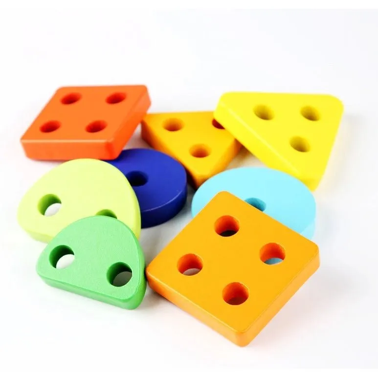 Wooden Animal Shape Sorting Set